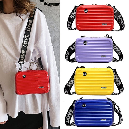 Mini Suitcase Crossbody Bag