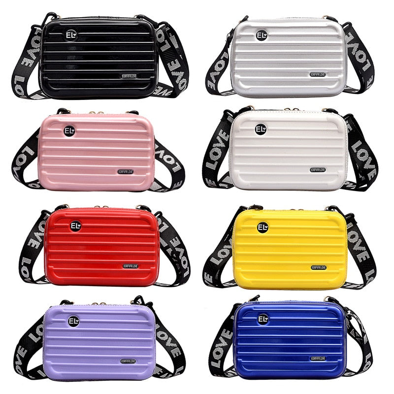 Mini Suitcase Crossbody Bag