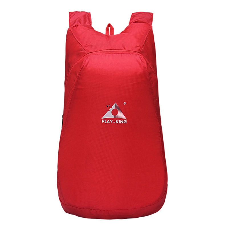 Packable Travel Backpack - Red